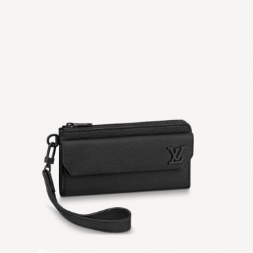 루이비통 남성 네이비 장지갑 - Louis vuitton Mens Navy Long Purse 