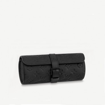 루이비통 남/녀 블랙 시계 케이스 - Louis vuitton Unisex Black Watch