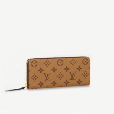 루이비통 남/녀 카멜 장지갑 - Louis vuitton Unisex Camel Long Purse 