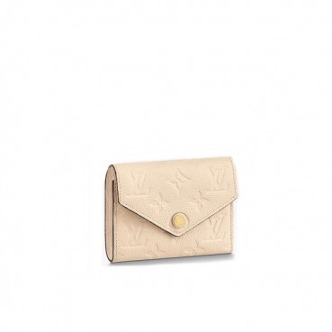 루이비통 여성 아이보리 반지갑 - Louis vuitton Womens Ivory Half Wallets 