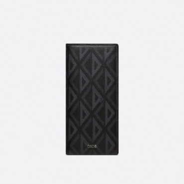 디올 남성 블랙 장지갑 - Dior Mens Black Long Wallets 