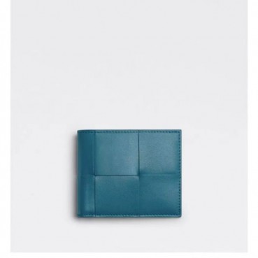 보테가베네타 남성 블루 지갑 - Bottega Veneta Mens Blue Wallets 