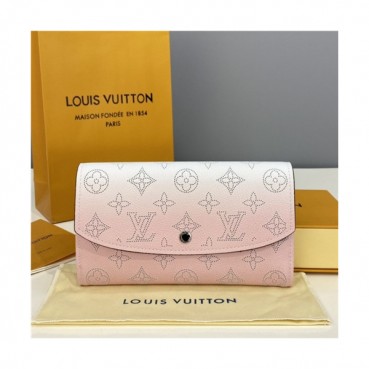 Louis Vuitton 2021 Women's Leather Wallet,19cm,M60143,LOUWT0511 - 루이비통 2021 여성용 레더 장지갑,19cm,핑크