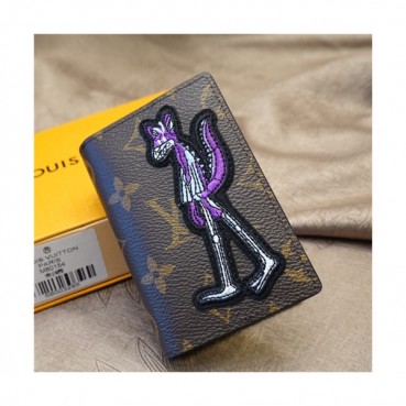 Louis Vuitton 2021 Men's Leather Wallet,7.5cm,M80156,LOUWT0500 - 루이비통 2021 남성용 레더 장지갑,7.5cm,브라운