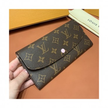 Louis Vuitton 2021 Women's Leather Wallet,19.5cm,LOUW0489 - 루이비통 2021 여성용 레더 장지갑,19.5cm,브라운