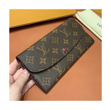 Louis Vuitton 2021 Women's Leather Wallet,19.5cm,LOUW0488 - 루이비통 2021 여성용 레더 장지갑,19.5cm,브라운