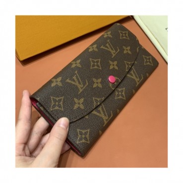 Louis Vuitton 2021 Women's Leather Wallet,19.5cm,LOUW0487 - 루이비통 2021 여성용 레더 장지갑,19.5cm,브라운