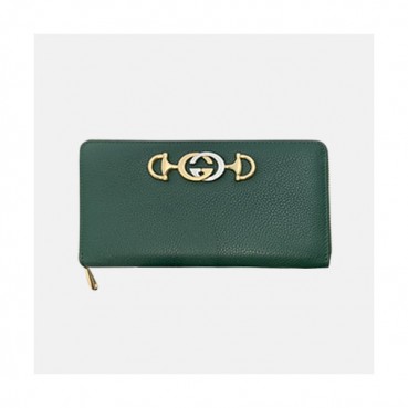 Gucci 2020 Women's Leather Wallet,19cm - 구찌 2020 여성용 레더 장지갑,19cm,GUW0185,그린