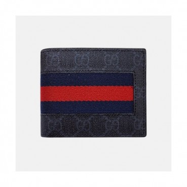 Gucci 2020 Men's Wallet,11cm - 구찌 2020 남성용 반지갑,11cm,GUW0168,네이비