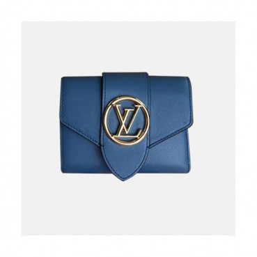 Louis Vuitton 2020 Pont 9 Wallet ,M69175 - 루이비통 2020 퐁9 반지갑, LOUW0479, Size(12cm),블루