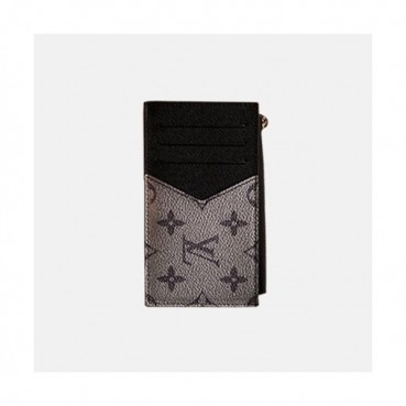 Louis Vuitton 2020 Coin Purse / Card Purse / Wallet, M69533 - 루이비통 2020 남성용 코인 퍼스 / 카드 퍼스 / 중지갑,LOUW0468,Size(14.5cm),블랙실버