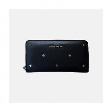 Givenchy 2020 Mens Leather Wallet - 지방시 2020 남성용 레더 장지갑 GIVW0003,Size(19cm),블랙