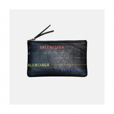 Balenciaga 2020 Leather Coin Purse - 발렌시아가 2020 레더 남여공용 코인 퍼스 BGW0021,블랙