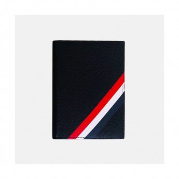 Thom Browne 2020 Leather Passport Case - 톰브라운 2020 레더 남성용 여권지갑 TBW0026,블랙