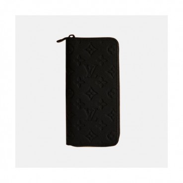 Louis Vuitton 2020 Leather Zip Round Wallet M69049 - 루이비통 2020 남성용 레더 지퍼 라운드 장지갑,LOUW0395,Size(19cm),블랙