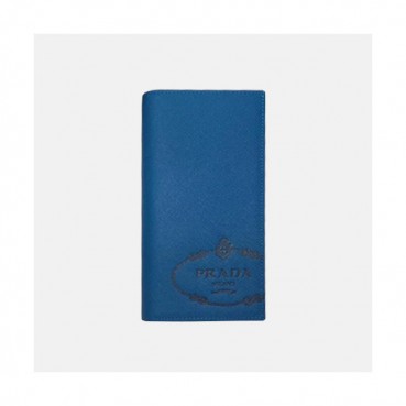 Prada 2020 Saffiano Mens Wallet, 2MV836 - 프라다 2020 사피아노 남성용 장지갑,PRAW0156,19CM.블루
