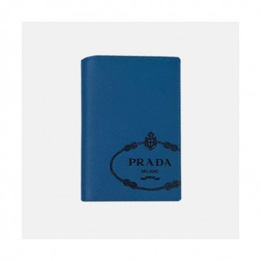 Prada 2020 Saffiano Passport Case , 2MV017 - 프라다 2020 사피아노 남여공용 여권지갑 PRAW0149,14CM.블루