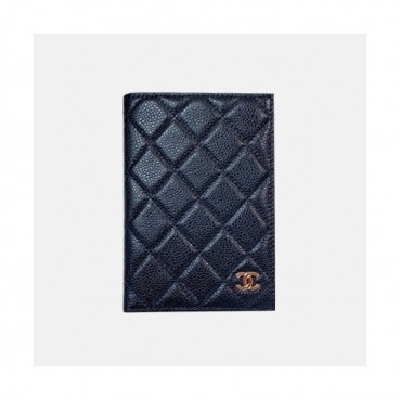 Chanel 2020 Mm / WmLeather Passport Case - 샤넬 2020 남여공용 레더 여권지갑,CHAW0073,15cm.블랙