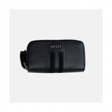 Bally 2019 Mens Leather Key / Coin Purse - 발리 남성용 레더  키/코인 퍼스, BALB0060.블랙