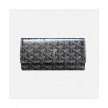 Goyard 2019 Mm / Wm PVC Wallet - 고야드 2019 남여공용 PVC 장지갑 GYW0076,블랙