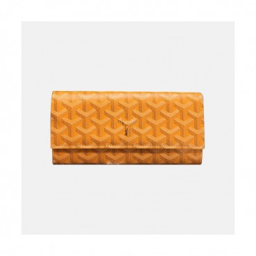 Goyard 2019 Mm / Wm PVC Wallet - 고야드 2019 남여공용 PVC 장지갑 GYW0074,옐로우