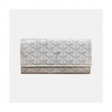 Goyard 2019 Mm / Wm PVC Wallet - 고야드 2019 남여공용 PVC 장지갑 GYW0071,화이트
