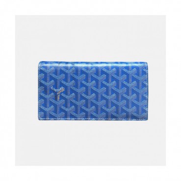 Goyard 2019 Mm / Wm PVC Wallet - 고야드 2019 남여공용 PVC 장지갑 GYW0067,블루
