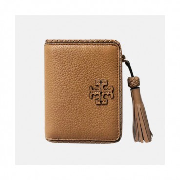 Tory Burch  2019 Leather Wallet - 토리버치 2019 레더 여성용 반지갑 TORW0002,11cm,카멜베이지