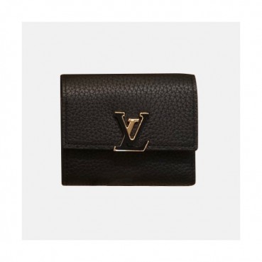 Louis Vuitton 2019 Leather Wallet M68587 -  루이비통 2019 레더 월릿 반지갑 LOUW0374.Size(10CM).블랙