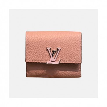 Louis Vuitton 2019 Leather Wallet M68587 -  루이비통 2019 레더 월릿 반지갑 LOUW0373.Size(10CM).핑크