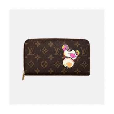 Louis Vuitton 2019 Monogram Canvas Zip Round Wallet M60017 - 루이비통 2019 모노그램 남여공용 캔버스 지퍼 라운드 장지갑,LOUW0351,Size(19cm),브라운