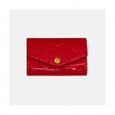 Louis Vuitton 2019 Monogram Vernis Key Purse,M90902,10cm  - 루이비통 2019 모노그램 베르니 키 퍼스 LOUW0308,10cm,레드