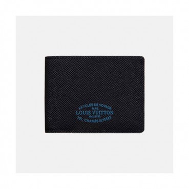 Louis Vuitton 2019 Leather Wallet M30381 - 루이비통 2019 남여공용 레더 반지갑,LOUW0299,Size(11.5cm),네이비