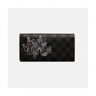 Louis Vuitton 2019 Brazza Leather Wallet M62665 - 루이비통 2019 브라짜 남여공용 레더 장지갑 LOUW0278.Size(19cm).블랙