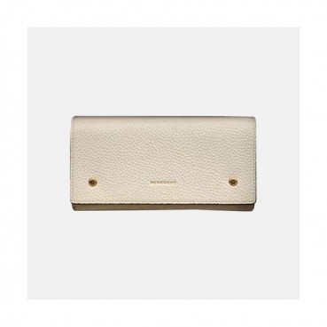 Burberry 2019 Ladies Leather Wallet - 버버리 2019 여성용 레더 장지갑 BURW0095.Size(20CM).아이보리