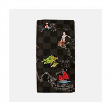 Louis Vuitton 2019 Brazza Wallet M66540 - 루이비통 2019 브라짜 남여공용 장지갑 LOUW0261.Size(19cm).블랙