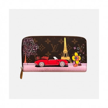 Louis Vuitton 2019 Zip Wallet M60017 - 루이비통 2019 남여공용 지퍼 장지갑  LOUW0260.Size(19CM).브라운