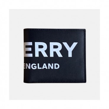 Burberry 2019 Leather Wallet - 버버리 남여공용 레더 반지갑 BURW0084.Size(11CM).블랙