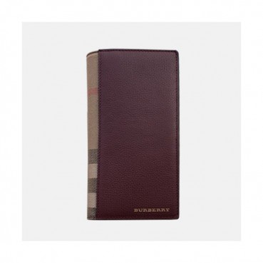 Burberry 2019 Leather Wallet - 버버리 남성용 레더 장지갑 BURW0083.Size(19CM).레드