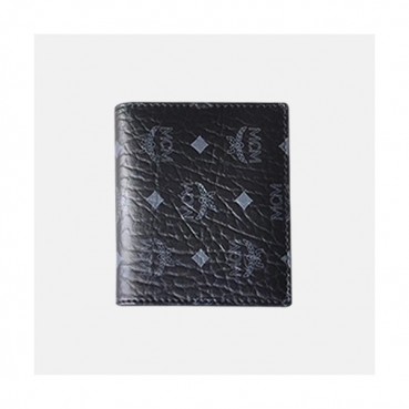 MCM 2019 Mm / Wm Wallet - 엠씨엠 2019 남여공용 반지갑 MCMB0003, 9.5cm,블랙