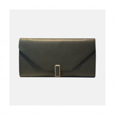 Valextra 2019 Ladies Epsom Leather Wallet - 발렉스트라 2019 여성용 엡송 레더 장지갑 VALB0007,20cm.그린