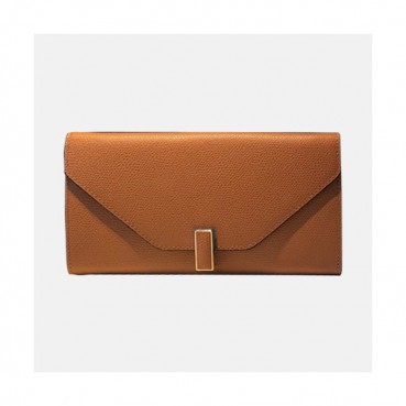 Valextra 2019 Ladies Epsom Leather Wallet - 발렉스트라 2019 여성용 엡송 레더 장지갑 VALB0005,20cm.브라운
