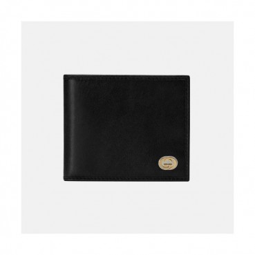 Gucci 2019 Leather Wallet  575985 - 구찌 남여공용 레더 반지갑  GUW0109.Size(11cm).블랙