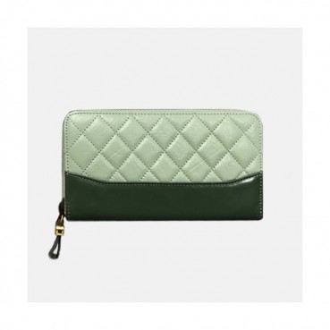 Chanel 2019 Ladies Gabrielle Wallet  - 샤넬 2019 여성용 가브리엘 레더 장지갑 ,CHAW0065,16cm,그린