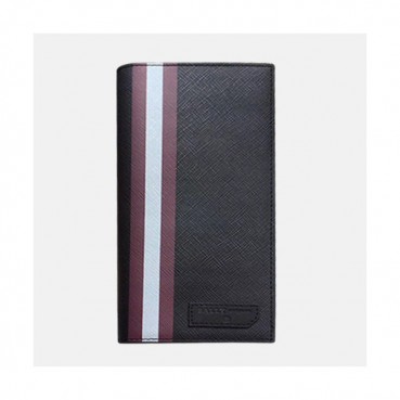 Bally 2019 Mens Leather Wallet - 발리 남성용 레더 장지갑 BALB0032.블랙