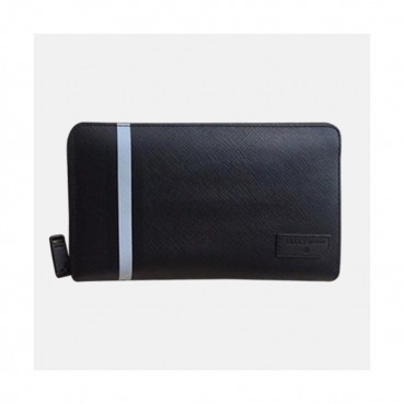 Bally 2019 Mens Leather Zip Round Wallet - 발리 남성용 레더 지퍼 라운드 장지갑 BALB0031.블랙