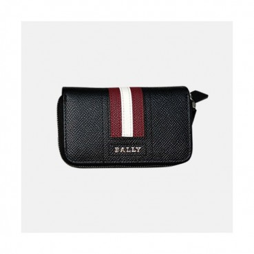Bally 2019 Mens Leather Key / Coin Purse - 발리 남성용 레더  키/코인 퍼스, BALB0017.블랙