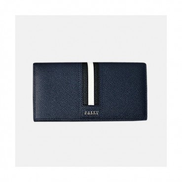 Bally 2019 Mens Leather Wallet - 발리 남성용 레더 장지갑 BALB0016.네이비