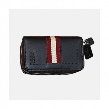 Bally 2019 Mens Leather Key / Coin Purse - 발리 남성용 레더  키/코인 퍼스, BALB0011.브라운