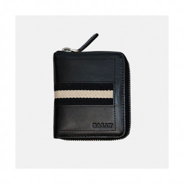 Bally 2019 Mens Leather Coin Purse - 발리 남성용 레더 코인 퍼스, BALB0005.블랙